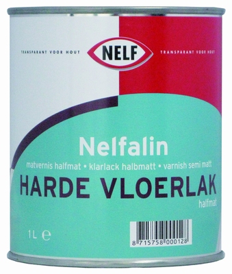 NELFALIN HARDE VLOERLAK HALFMAT, 2,5 ltr.  2,5 LITER