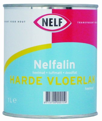 NELFALIN HARDE VLOERLAK HEELMAT, 1 ltr.  1 LITER