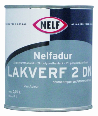 NELFADUR LAKVERF 2DN (A+B) ZWART, 1 ltr.  1 LITER