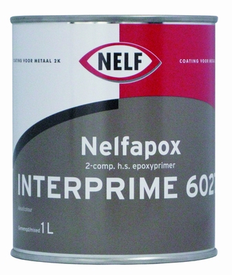 NELFAPOX INTERPRIME 6027 (A+B) ZWART, 1 ltr  1 LITER