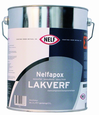 NELFAPOX LAKVERF (A+B) WIT, 5 ltr.  5 LITER