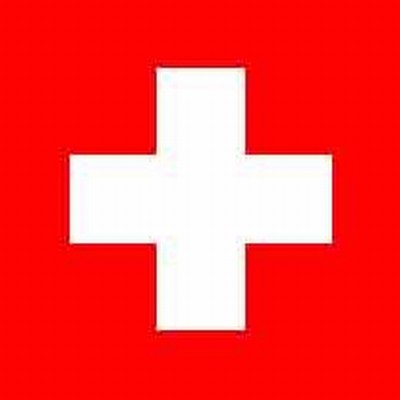 VLAG ZWITSERLAND    200X200 CM  STUK