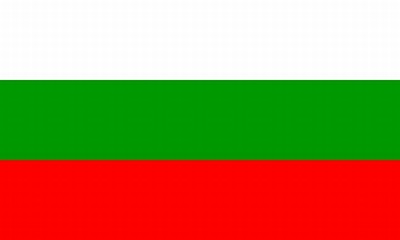 VLAG BULGARIJE      70 X100 CM  STUK