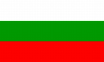 VLAG BULGARIJE      70 X100 CM  STUK