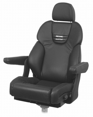 RECARO CASPIAN DE LUXE LEER ZW  STUK
