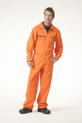 OVERALL RITS ORANJE        48  STUK