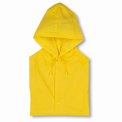PVC REGENJAS XXL GEEL  STUK
