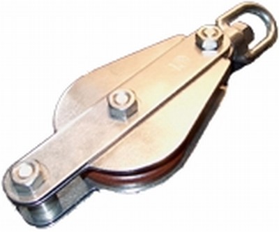HIJSBLOK RVS 1 SCH.80MM.1432KG  STUK