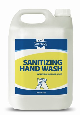 SANITIZING HAND WASH, 5 ltr.  CAN