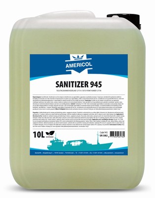 SANITIZER 945, 10 ltr.  CAN