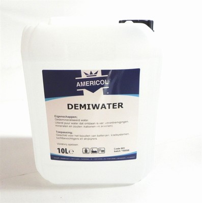 DEMI WATER, 10 ltr.  CAN