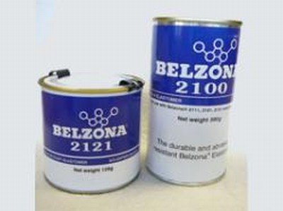 BELZONA® 2121 D & A HI-COAT ELASTOMER, 6 X 500 GR. ZWART, 6  SET