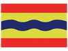 VLAG OVERIJSSEL     20 X 30 CM STUK